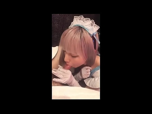 ❤️ Japanski idol [mayuka], kostim francuske sobarice, 1. dio, pušenje i drkanje losionom ☑ Porno fb kod nas ☑